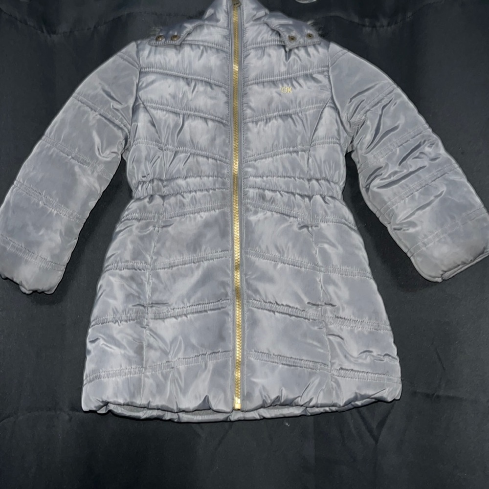 Calvin Klein Puffer with Fur Hood